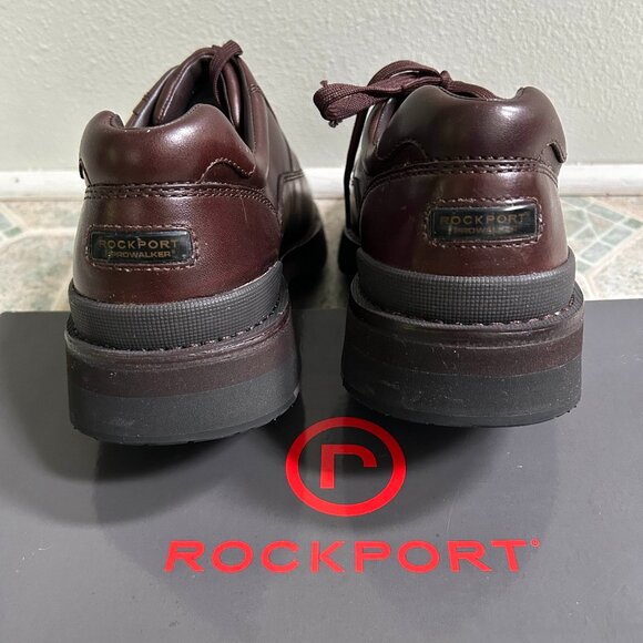 Mens NIB Rockport Lunesdale Brown Walking Shoes Sz 10M main image 4